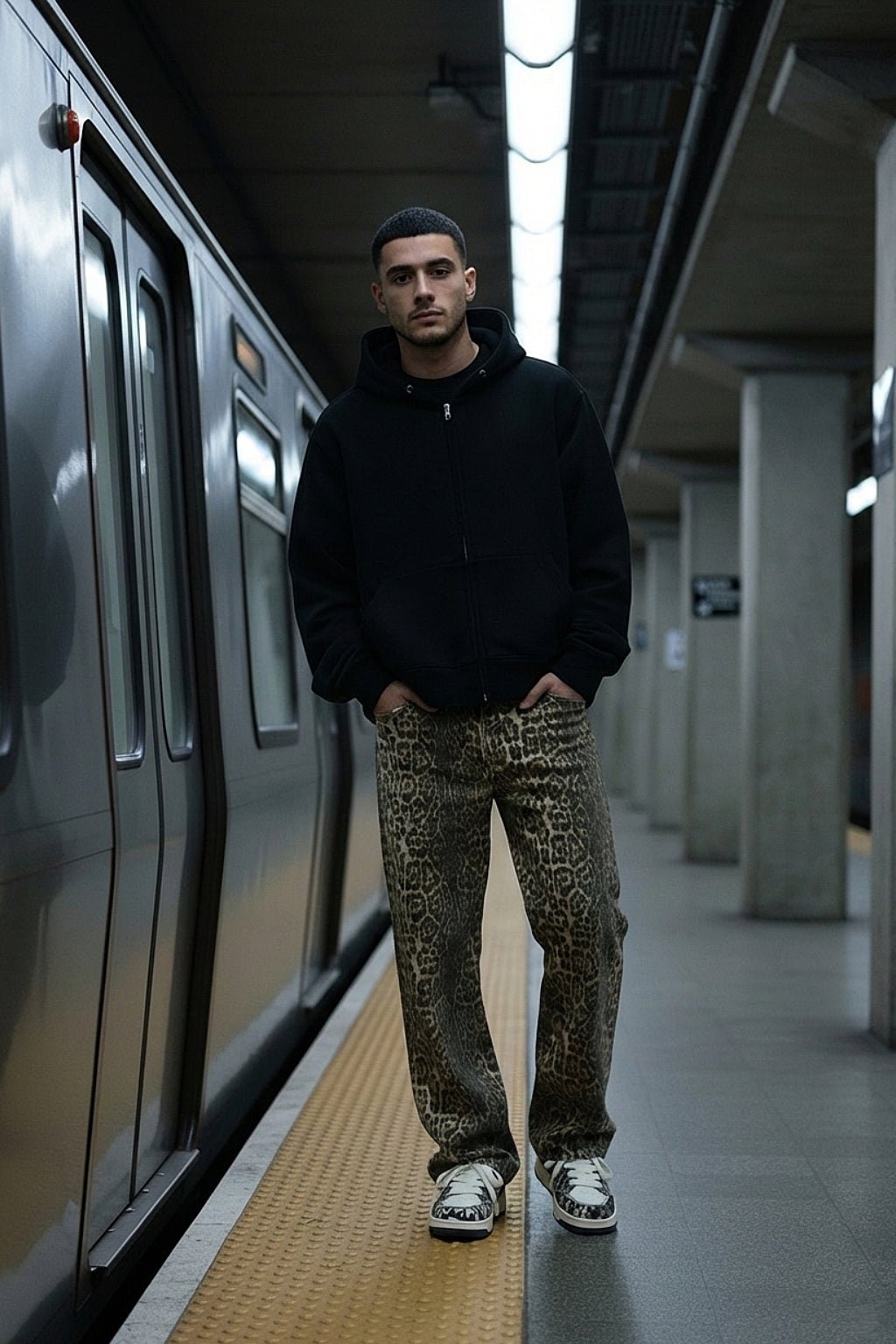 Vaquero Baggy Leopardo