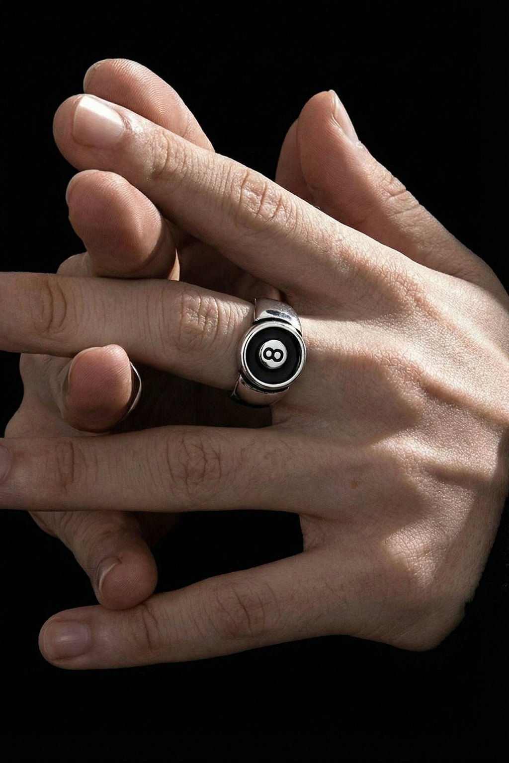 8-ball ring