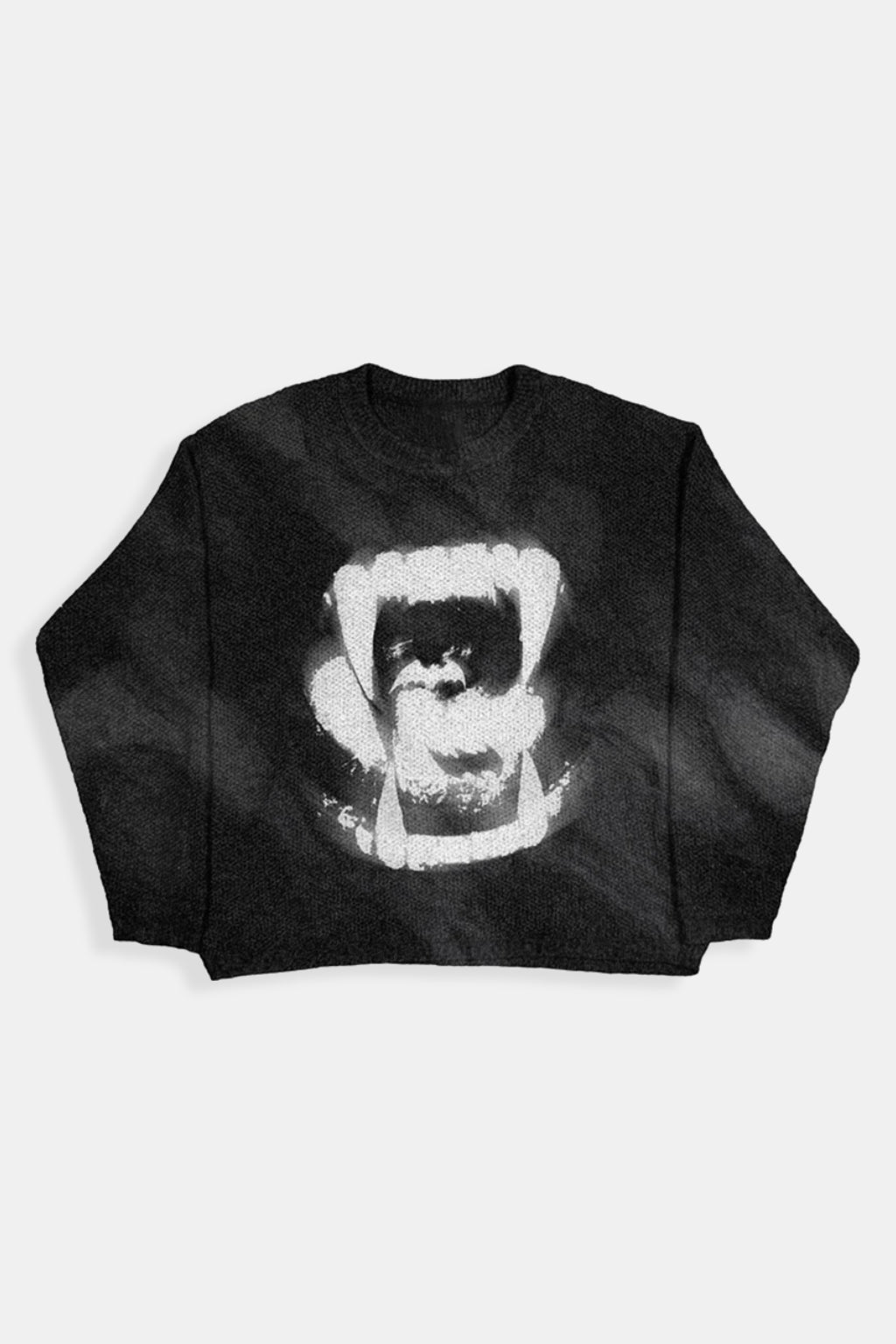Jersey de Punto Blanco y Negro