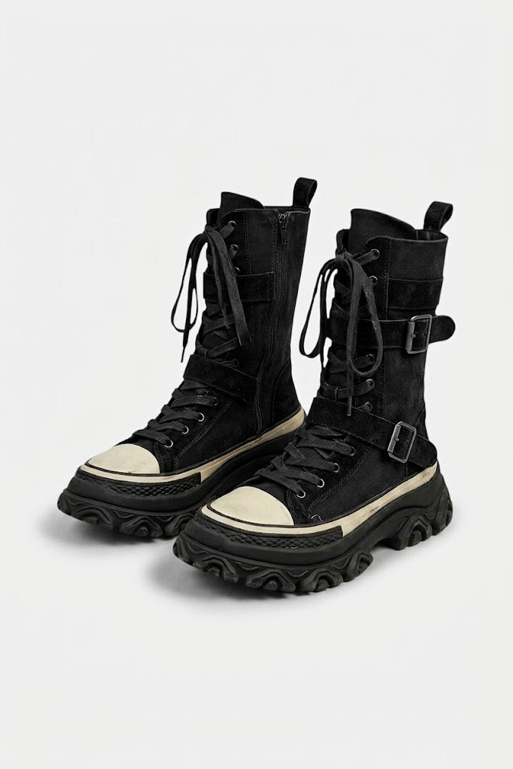 Bottes punk femme