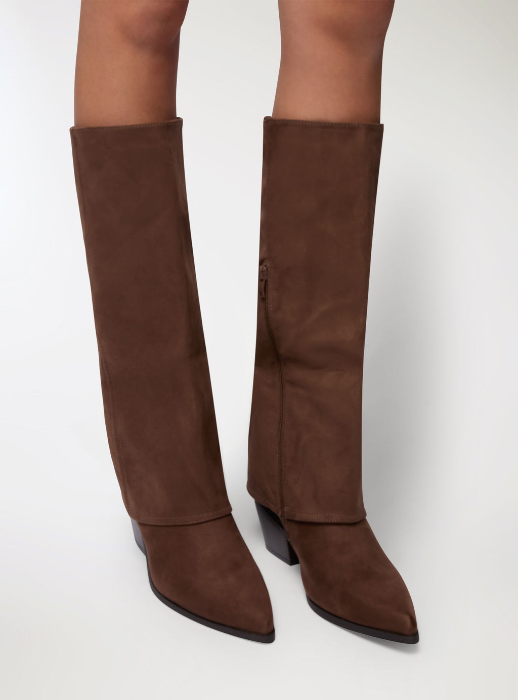 Tall tube cowboy boots