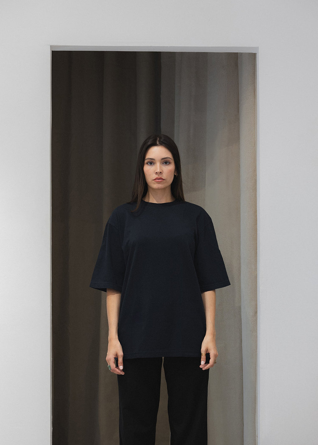 Camiseta oversize algodón orgánico