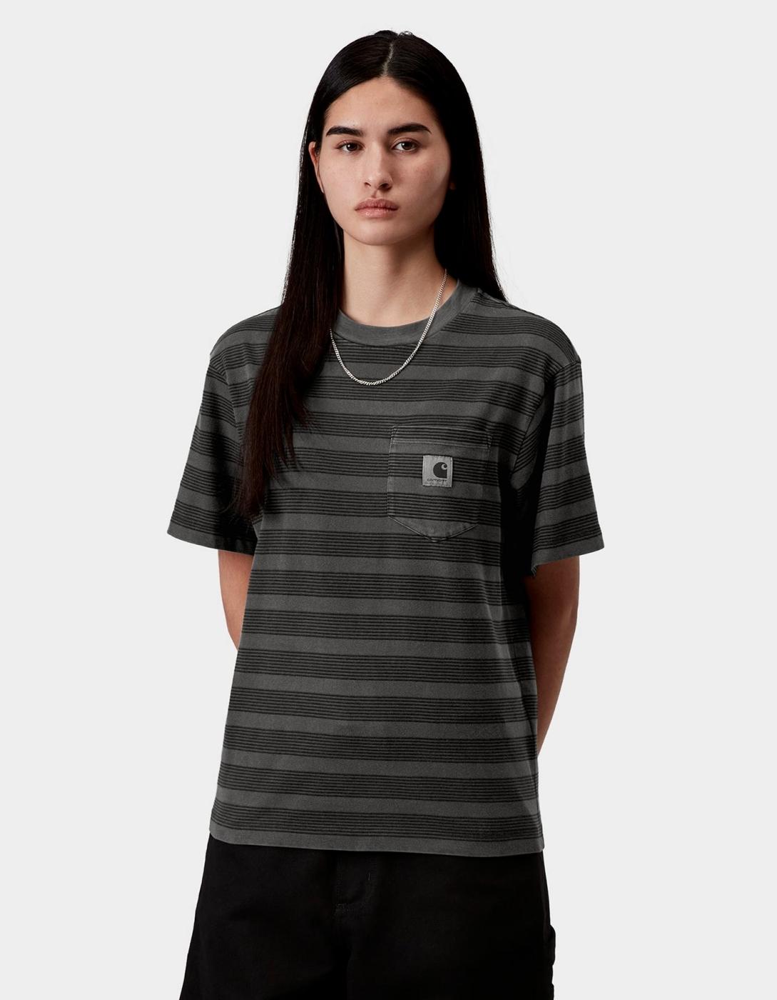 CARHARTT WIP W' HANSON POCKET T-Shirt - Black