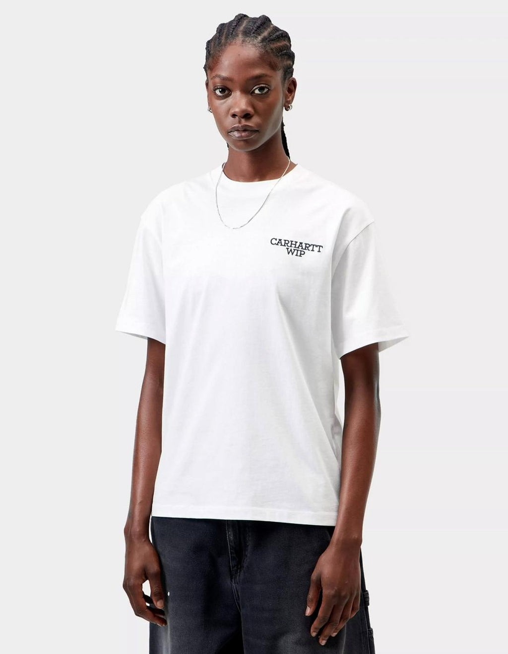 Camiseta CARHARTT WIP W' HUGGING CATS - White
