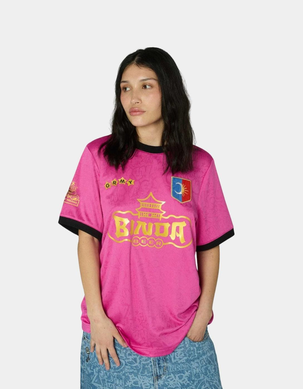 Camiseta GIMEY STARDUST SOCCER - Fucshia