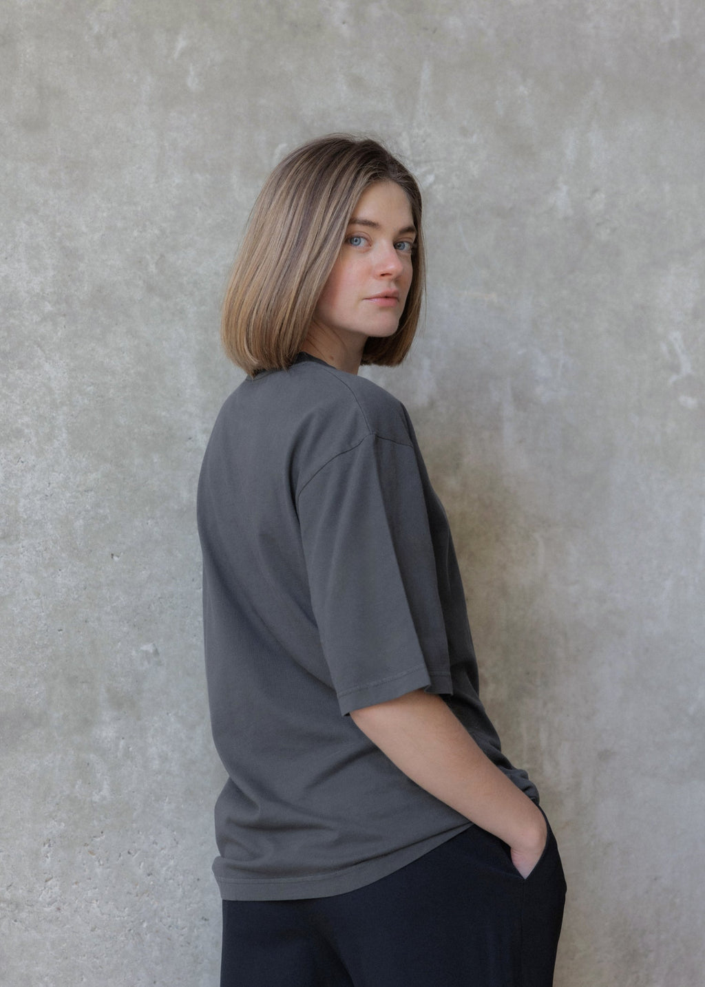 Camiseta oversize algodón orgánico