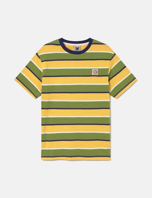 KAOTIKO STRIPES ISLAND T-shirt - Yellow/Green