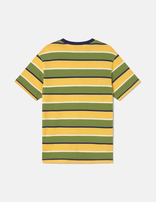 KAOTIKO STRIPES ISLAND T-shirt - Yellow/Green