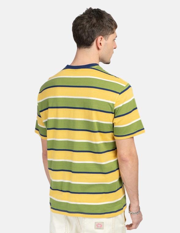 KAOTIKO STRIPES ISLAND T-shirt - Yellow/Green