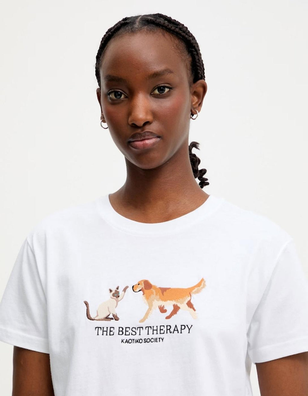 KAOTIKO THE BEST THERAPY T-shirt - White
