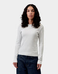 CARHARTT WIP W' PHILIPA Long Sleeve T-Shirt - Ash Heather