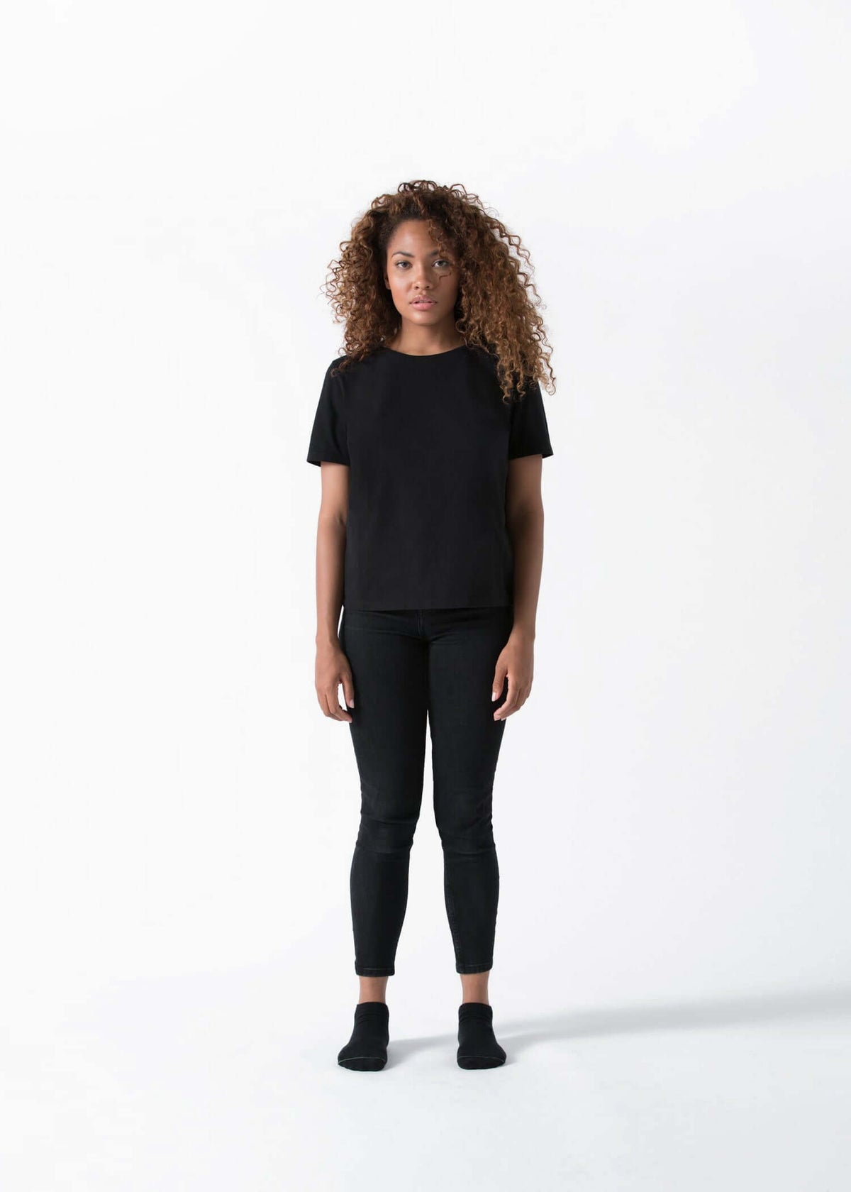 Camiseta algodón orgánico Mujer | Pack 7 uds