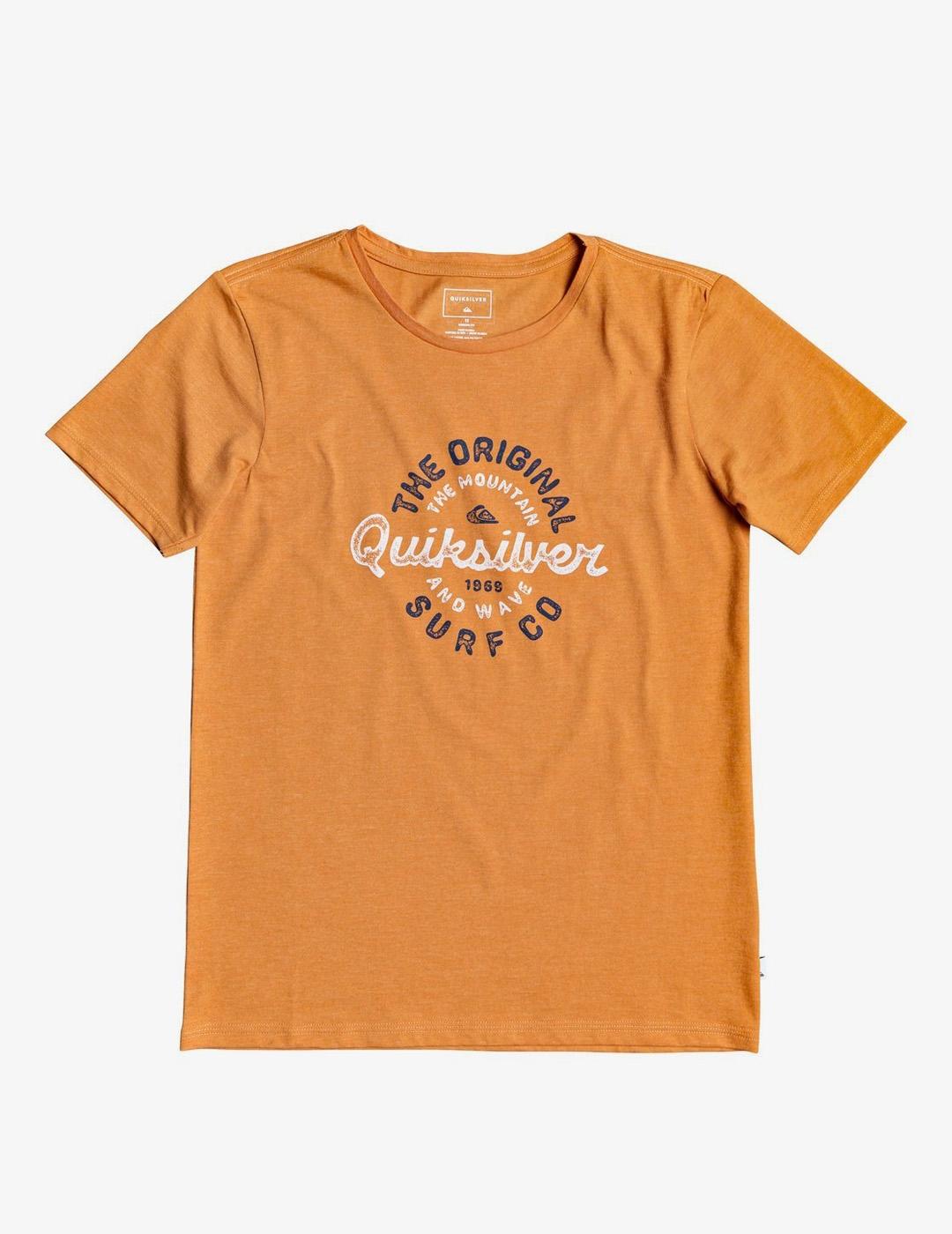 Quiksilver MOTOR EMPTI T-Shirt (JUNIOR) - Apricot
