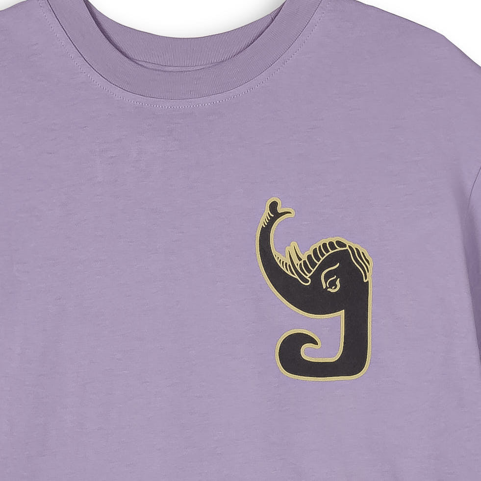 Camiseta Grimey Tusker Temple Regular Morada