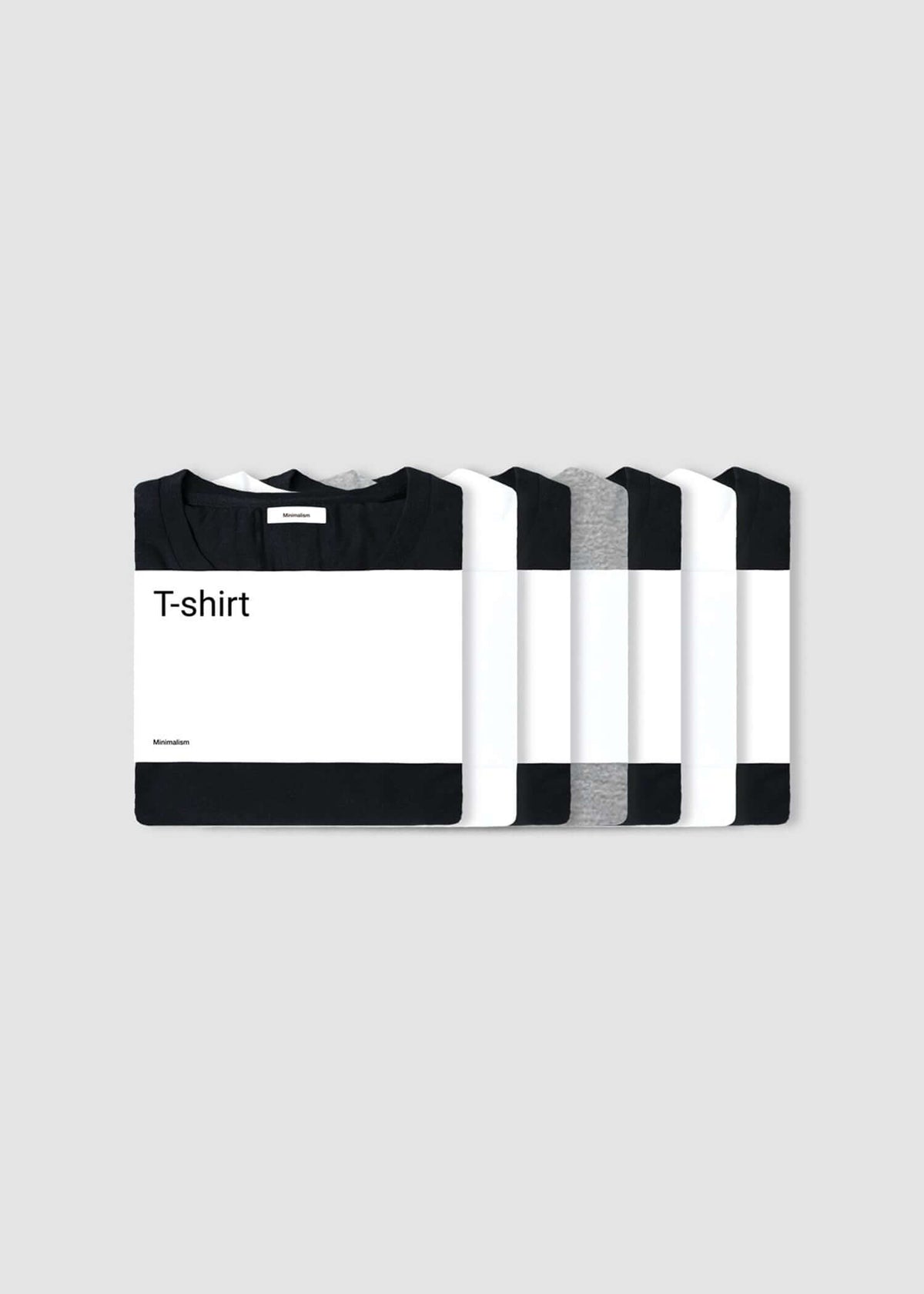 Camiseta algodón orgánico - Pack 7 uds