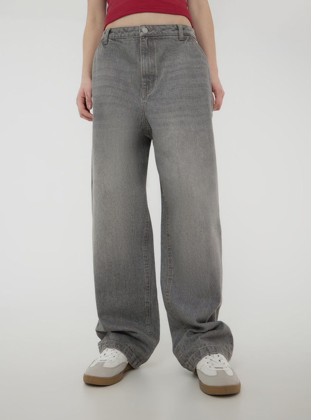 Grey Baggy Jeans