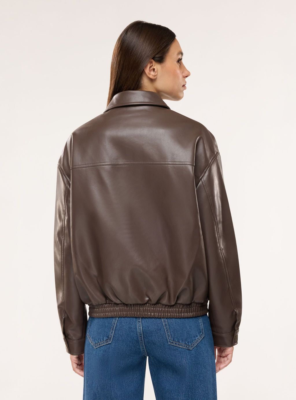 Bomber in similpelle