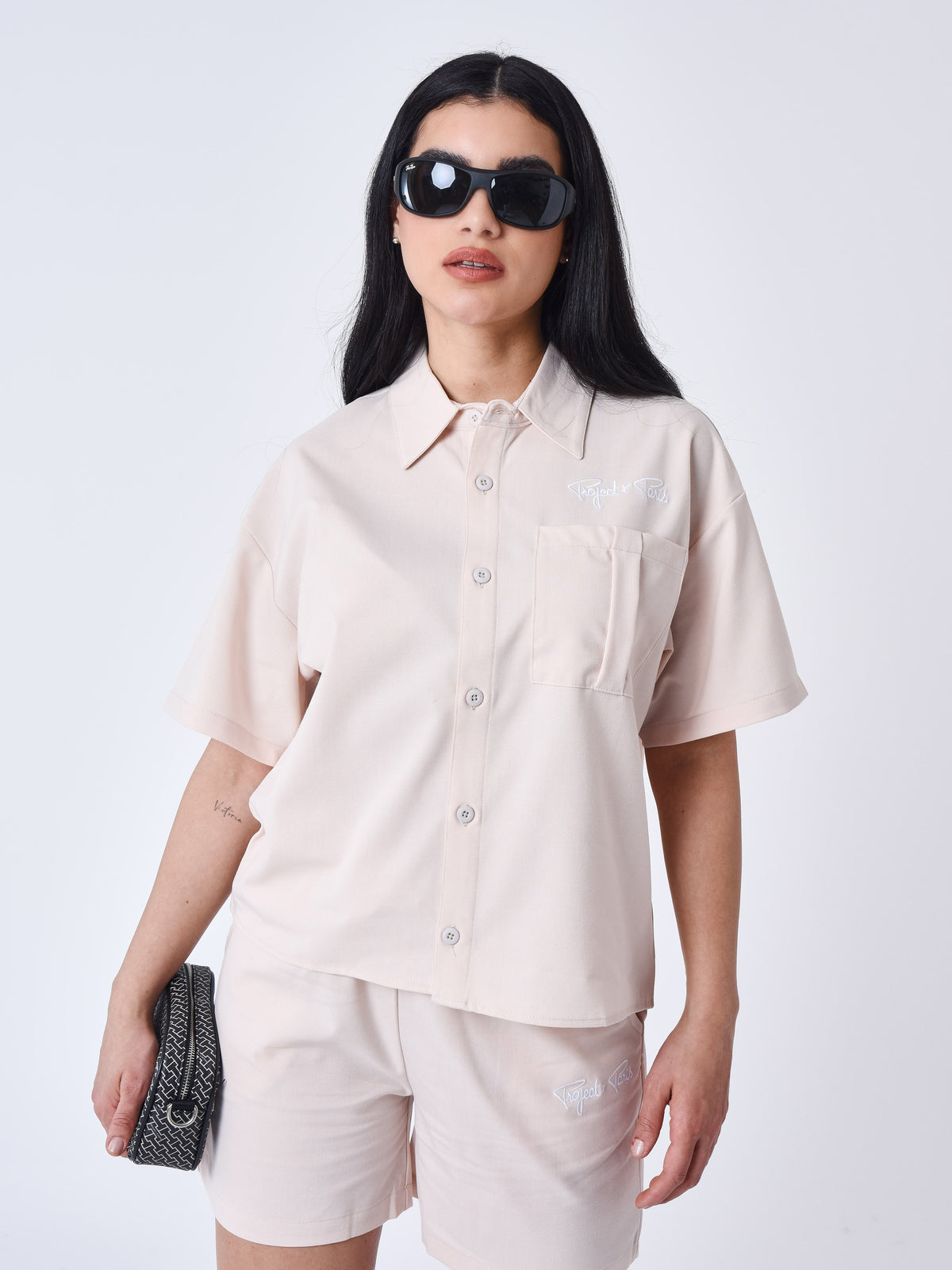 Ivory Chest Pocket Shirt