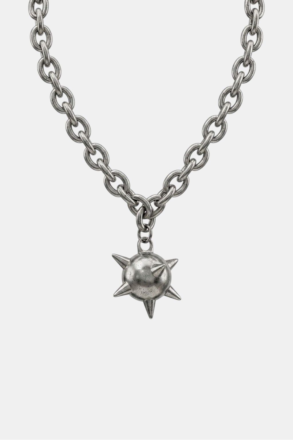 Spiked ball necklace