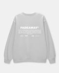 LIGHT GRAY GOALS SWEATSHIRT