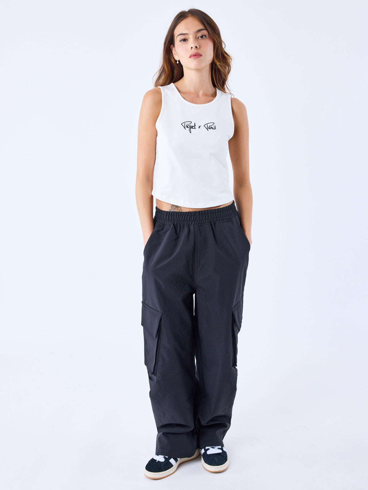 Off-White Signature Strap Crop Top