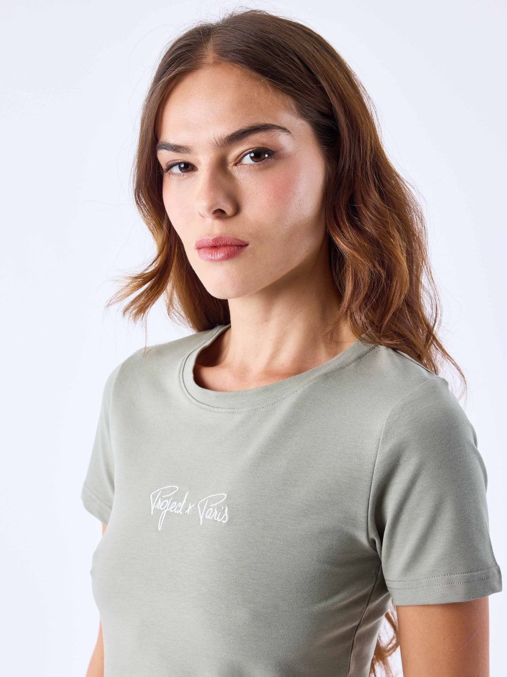 Crop Top Signature Oliva