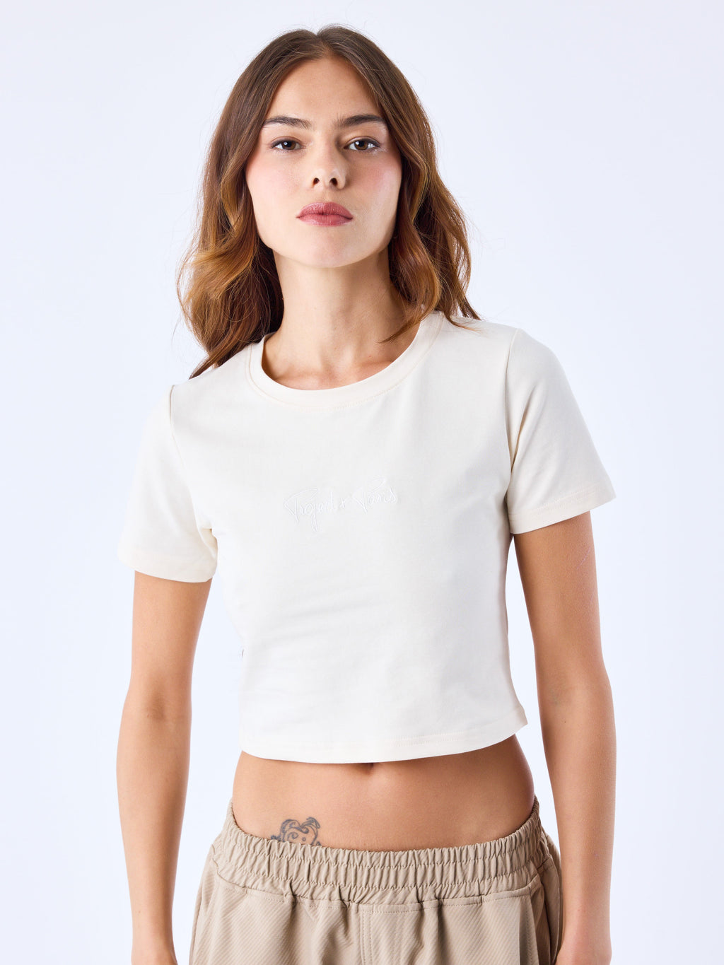 Crop Top Signature Crudo