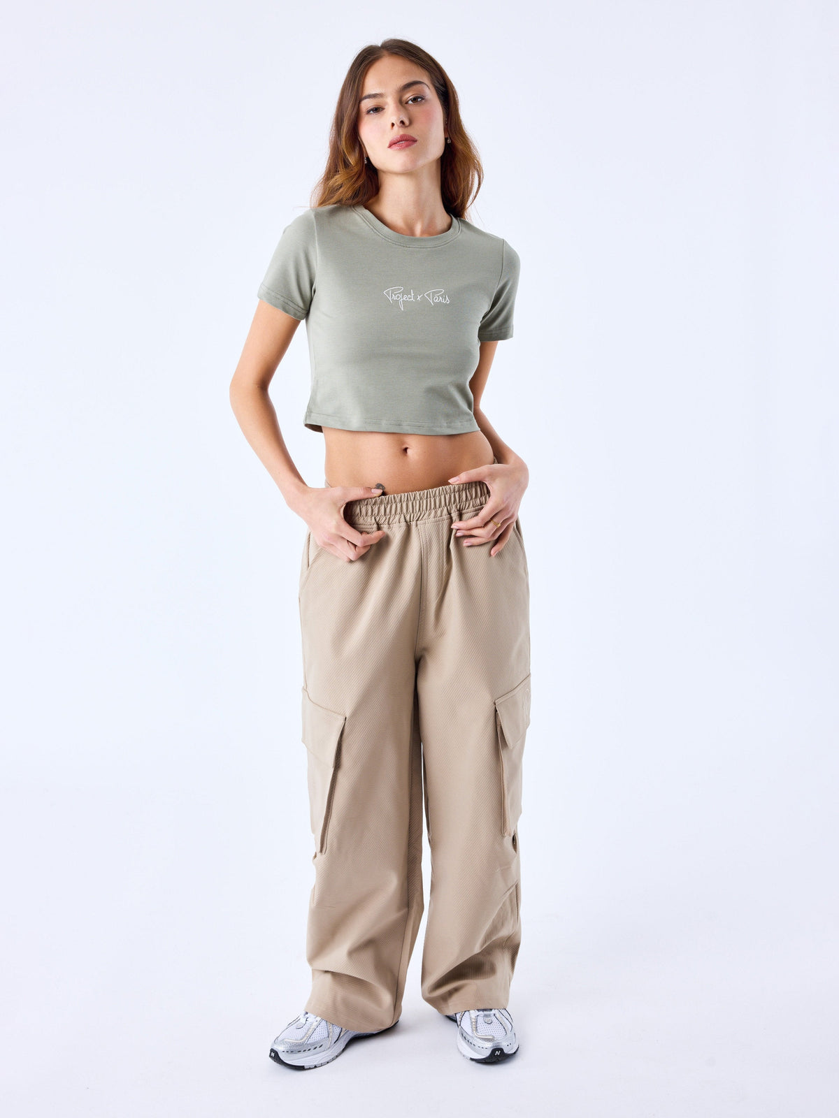 Crop Top Signature Oliva