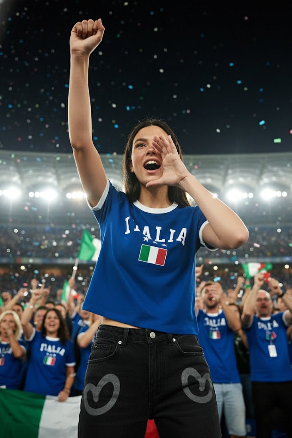 Italy Crop Top