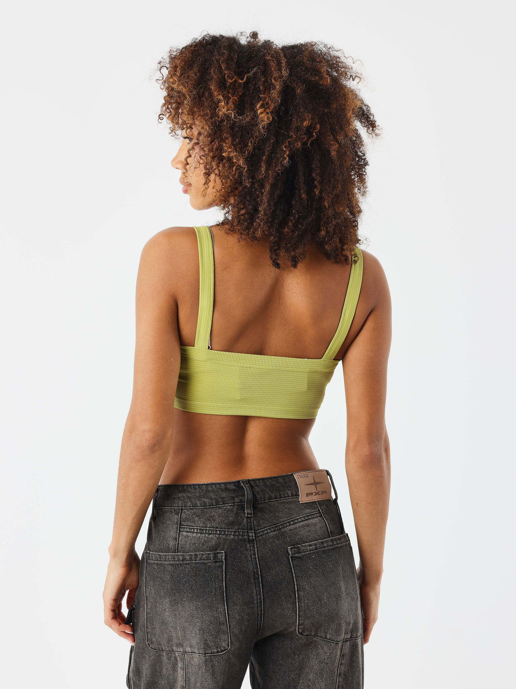 Nala Pistachio Crop Top
