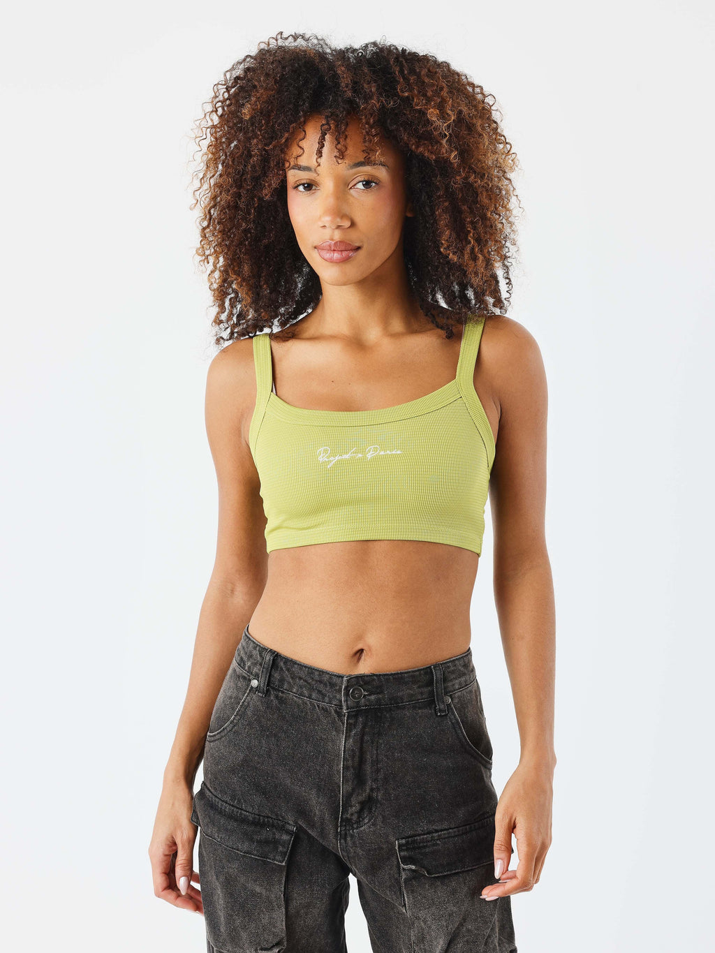 Nala Pistachio Crop Top