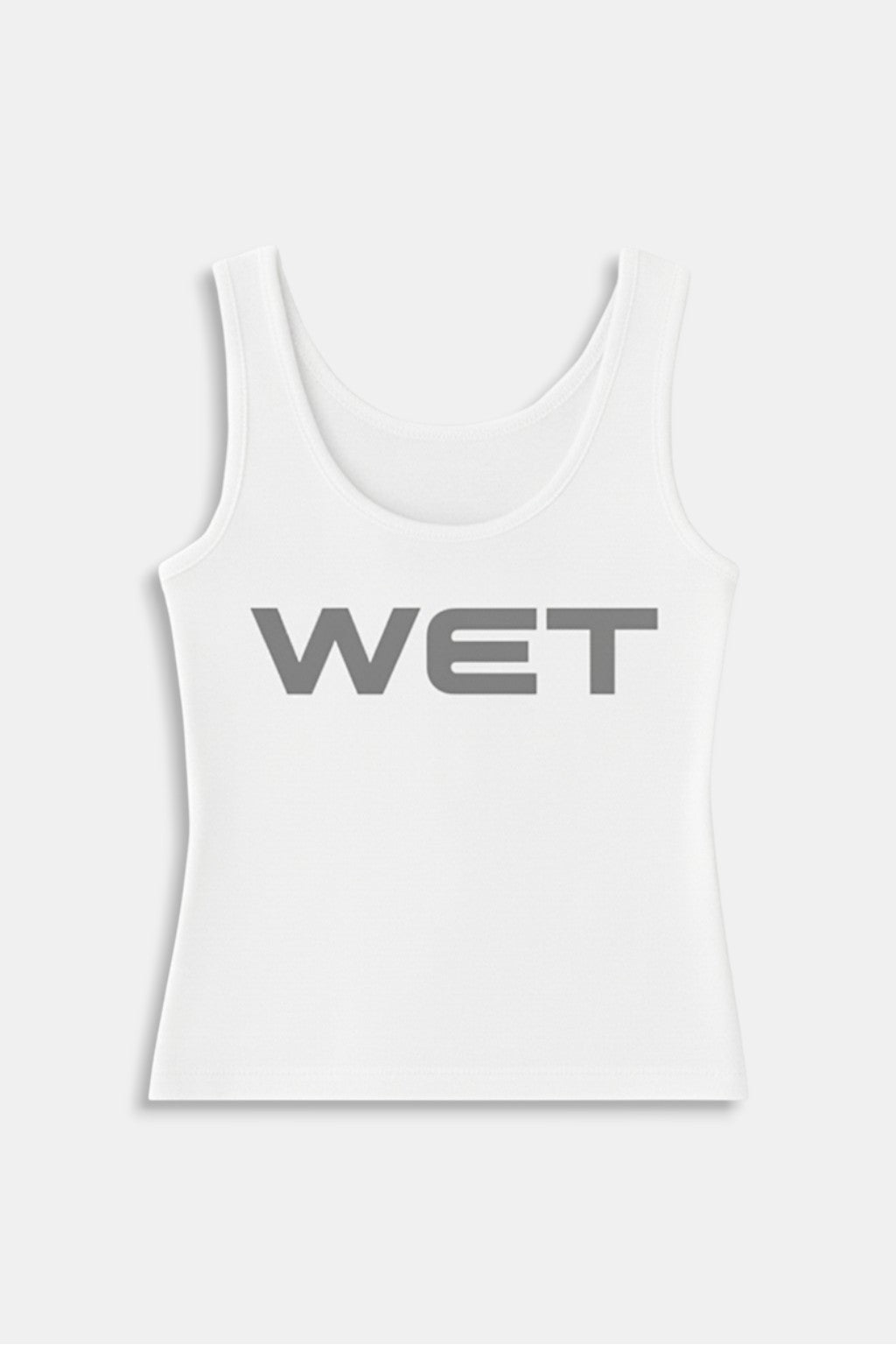Wet Look Crop Top