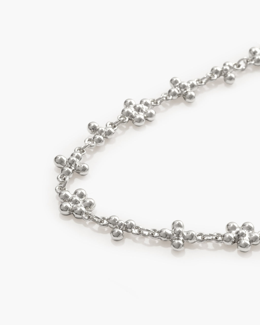 Pulsera Daisy Molecule en plata