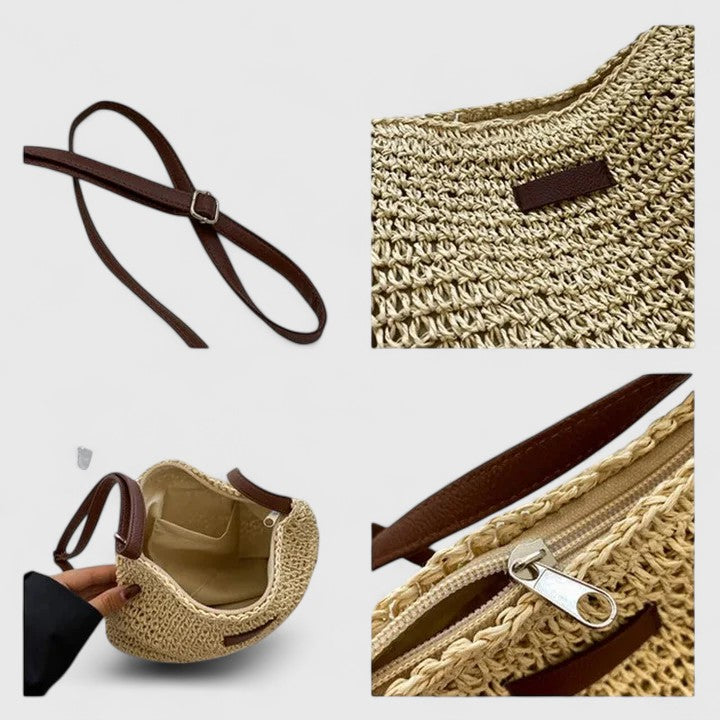 Mirevaëlle | Bolso Trenzado Natural