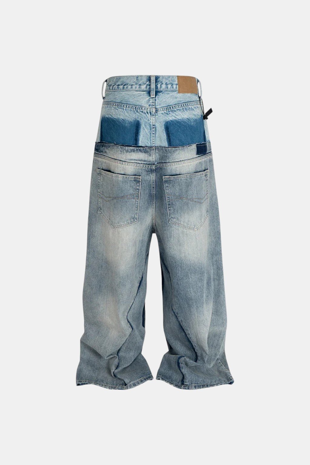 Double Waistband Jeans