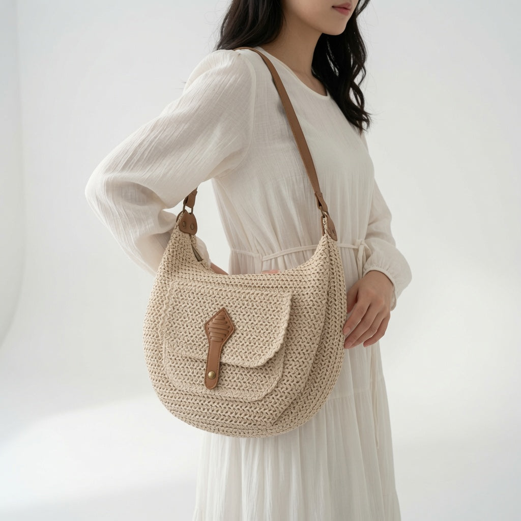 Azélina | Bolso Trenzado Bohémio