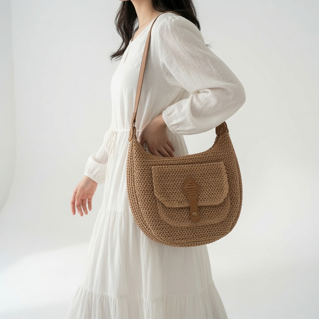 Azélina | Bolso Trenzado Bohémio