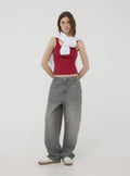 Grey Baggy Jeans
