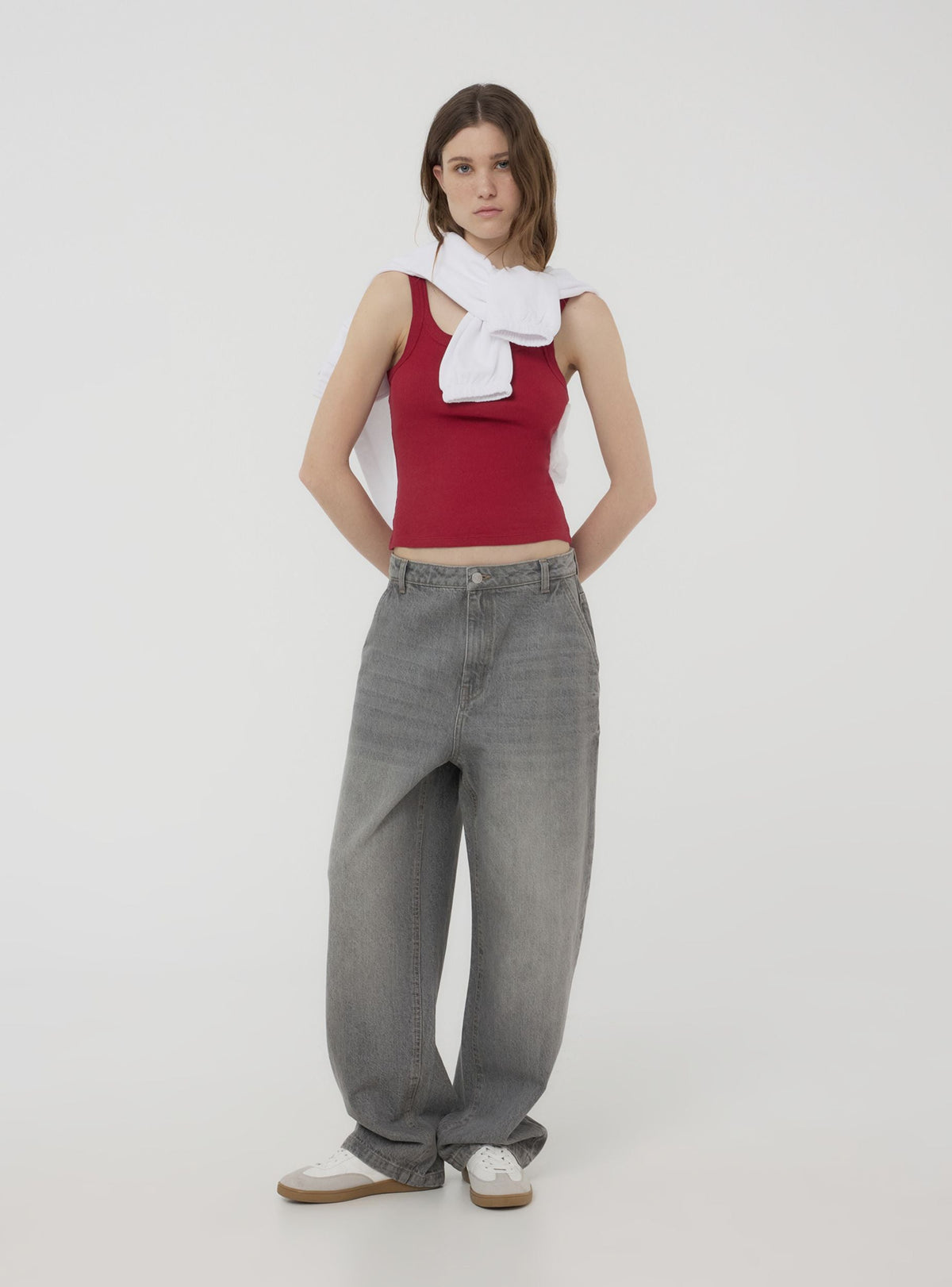 Grey Baggy Jeans