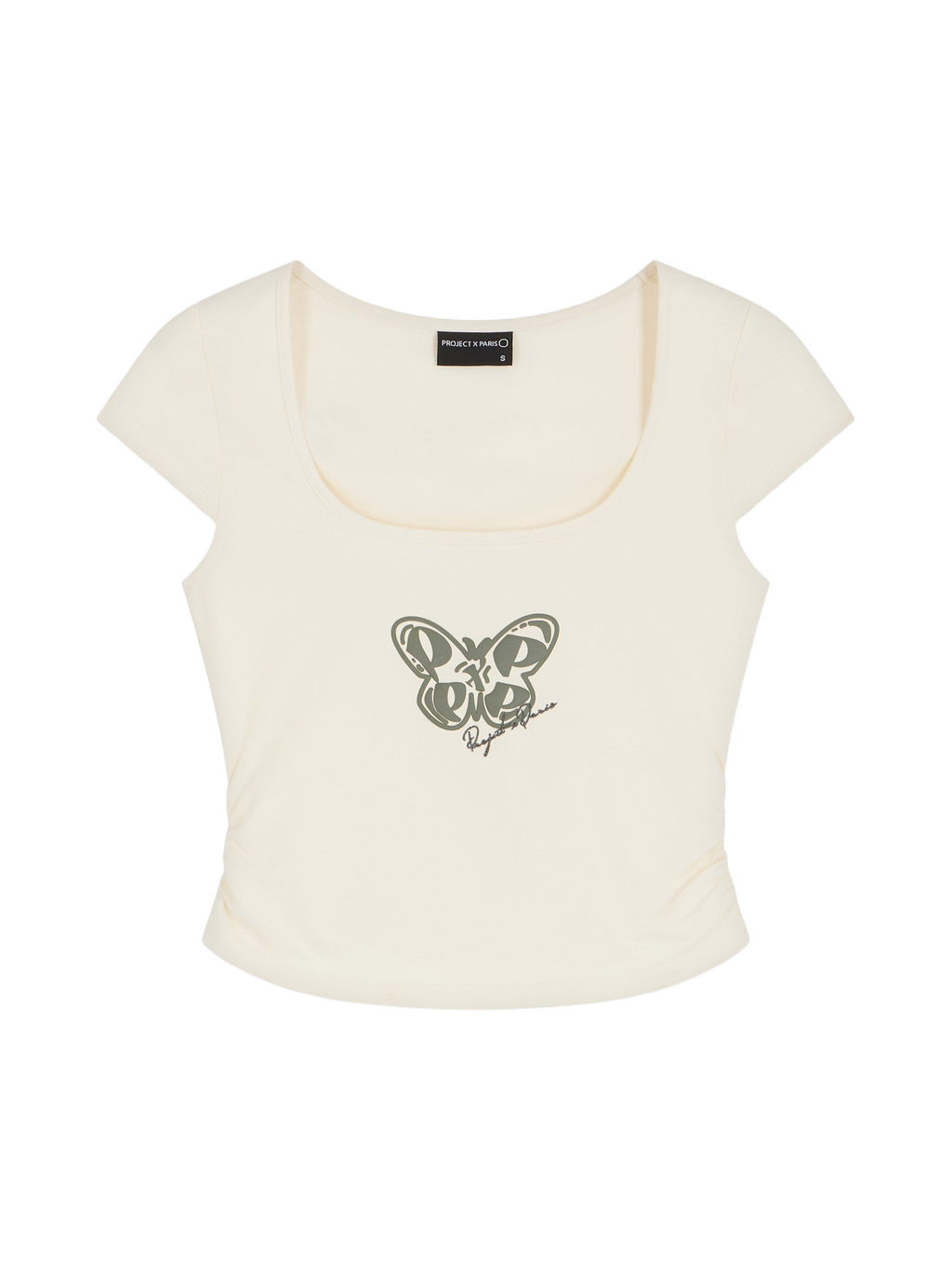Crop Top Papillon Crudo