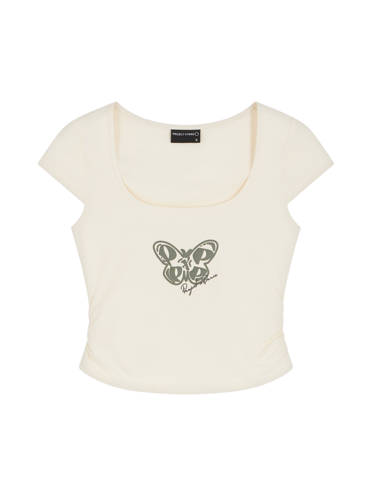 Crop Top Papillon Crudo