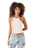 Peach Ombré Crop Top