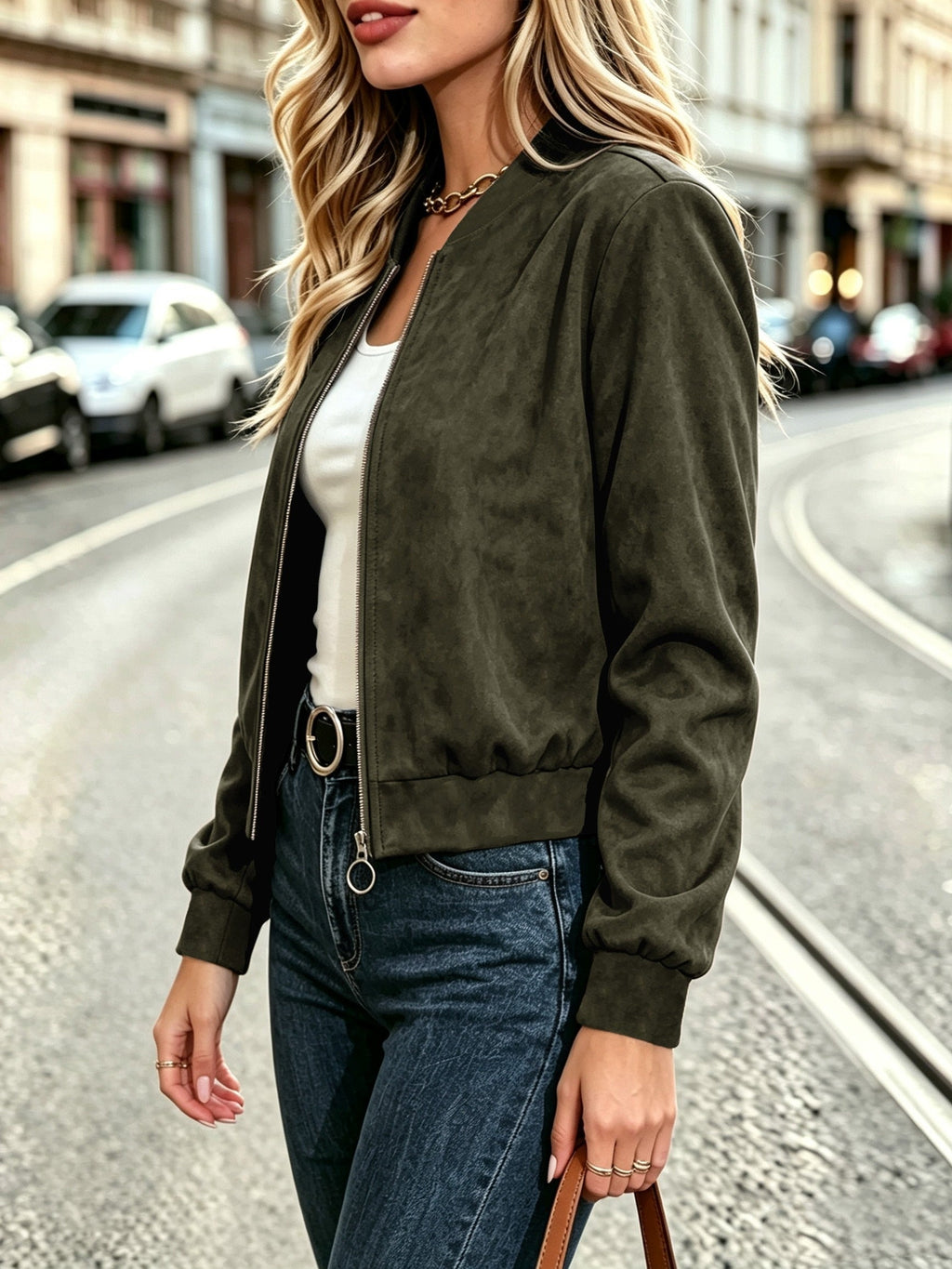 Sandra | Chaqueta que Sienta Bien sin Apretar