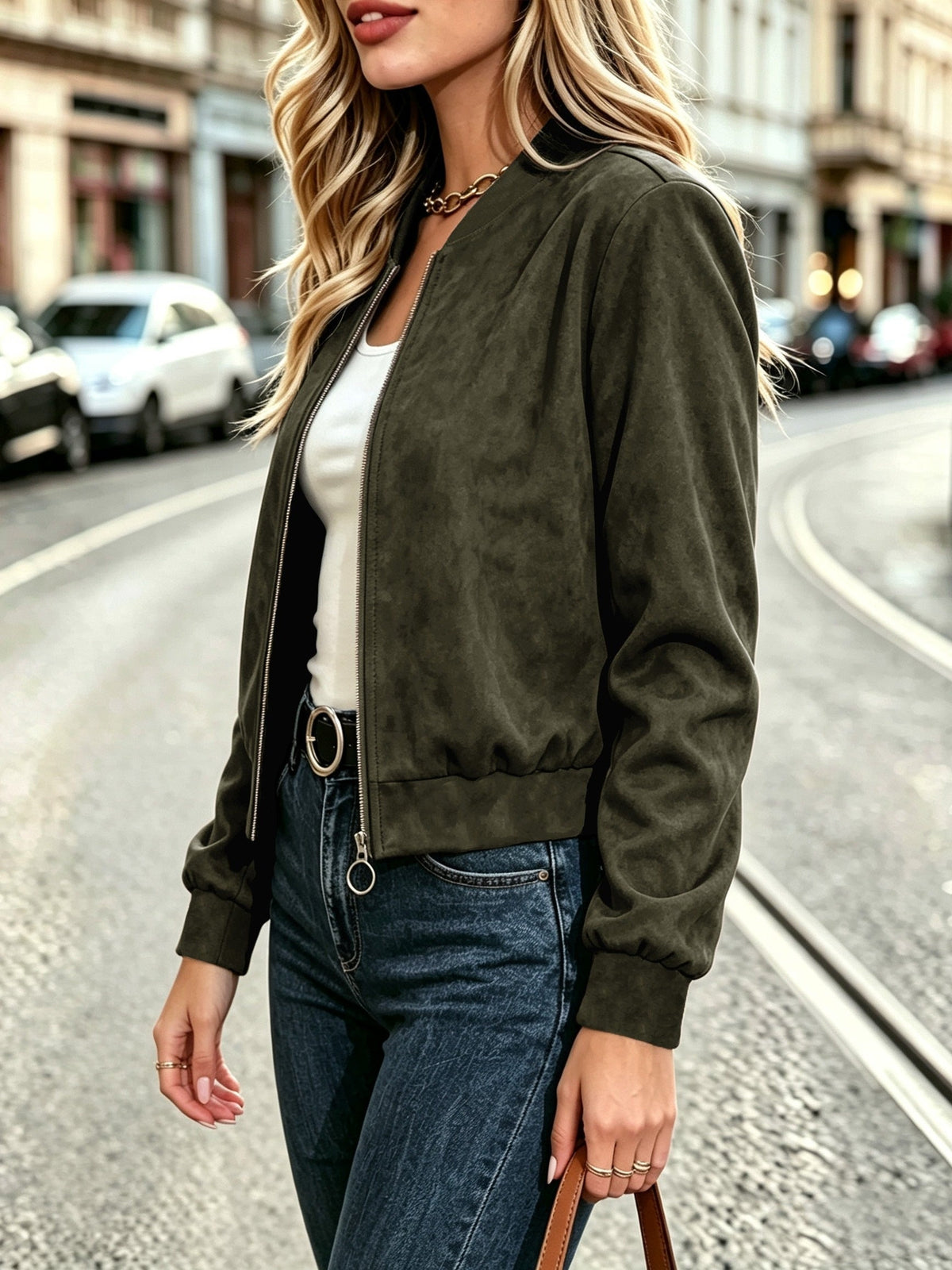 Sandra | Chaqueta que Sienta Bien sin Apretar