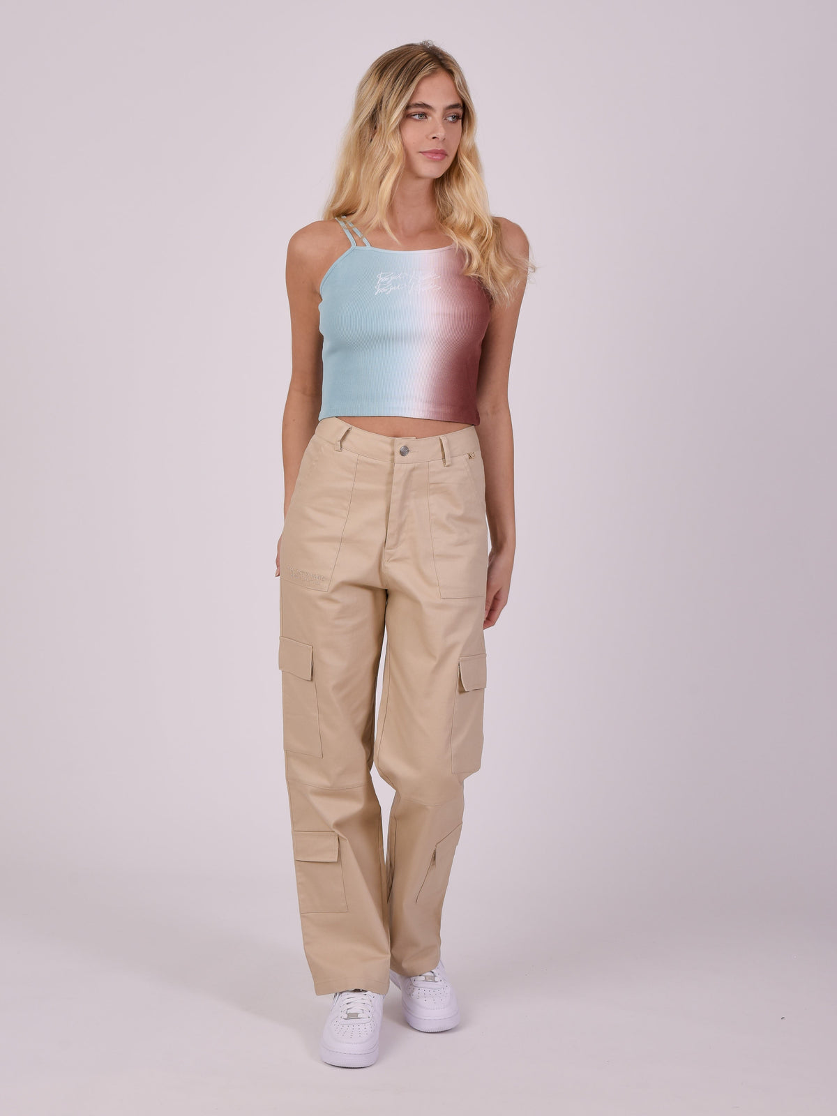 Turquoise Ombré Top