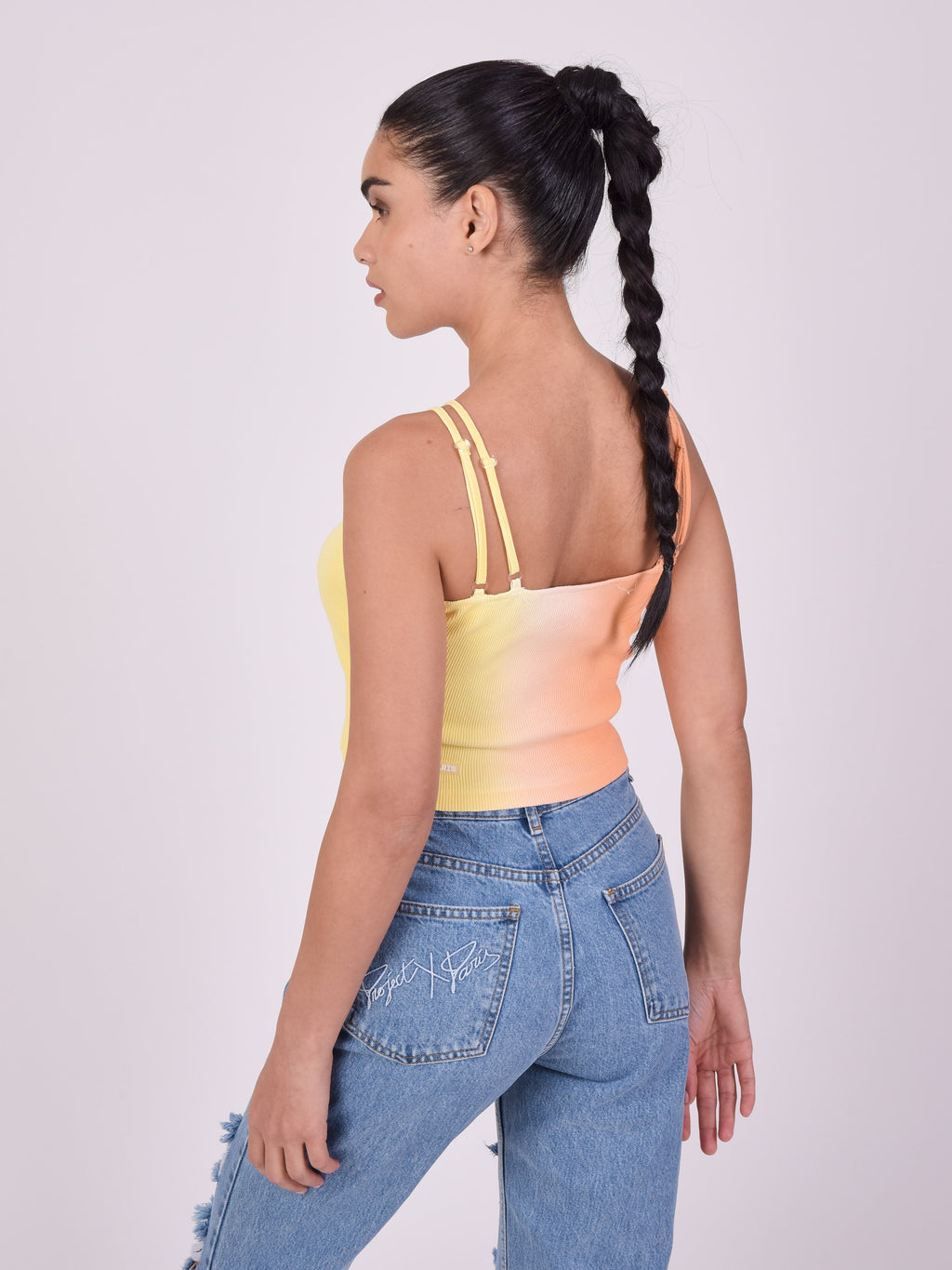 Peach Ombré Top
