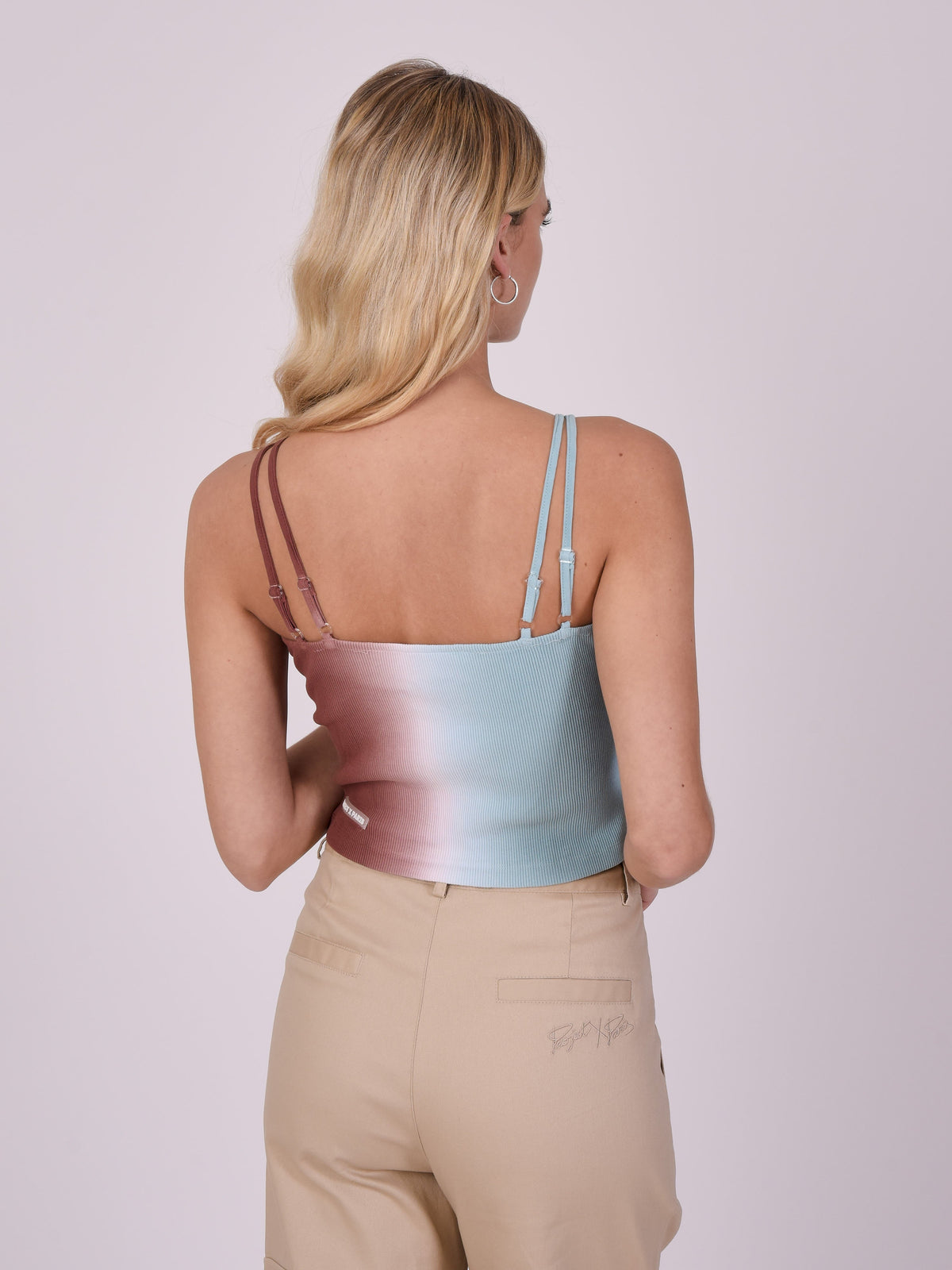 Turquoise Ombré Top