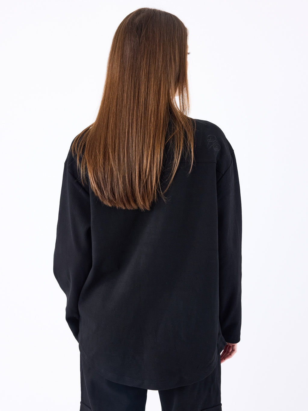 Sobrecamisa Texturizada Negra