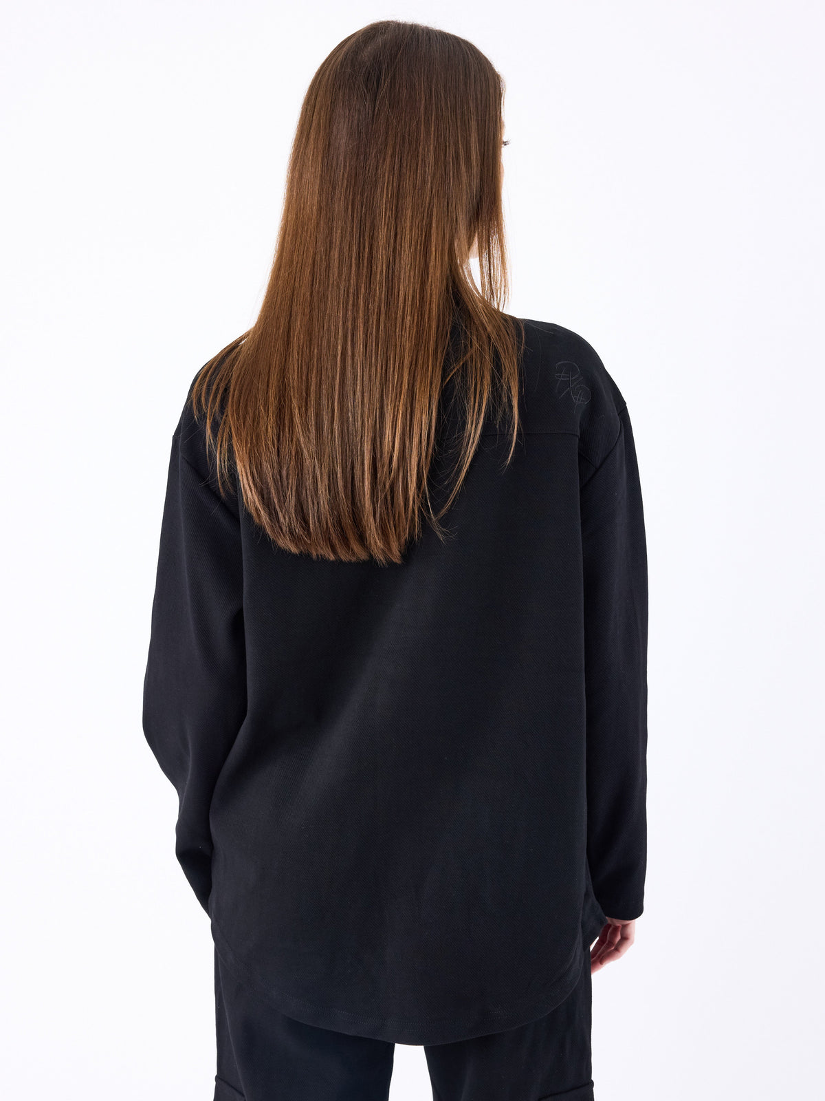 Sobrecamisa Texturizada Negra