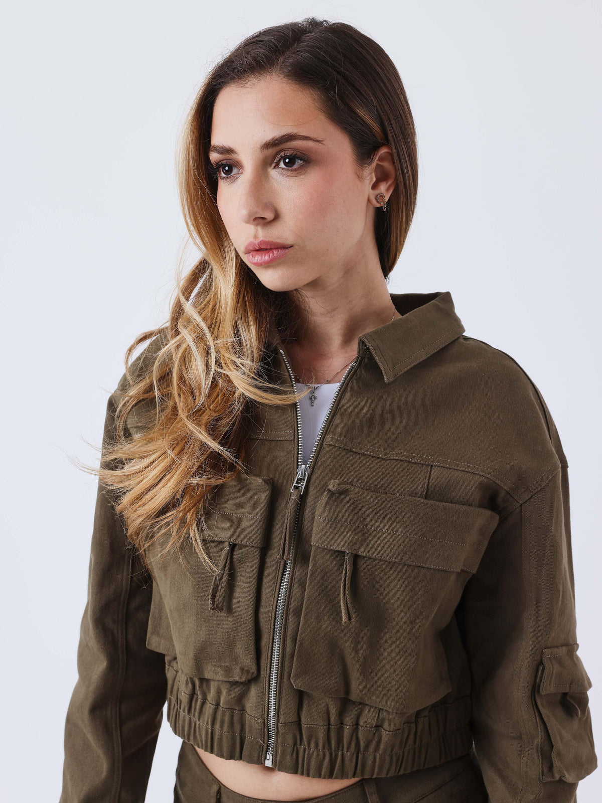 Chaqueta Cargo Corta